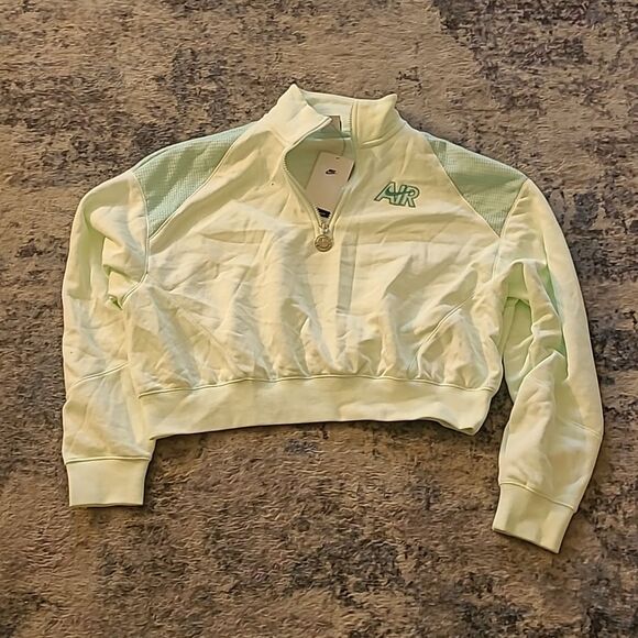 Adorable Nike Sportswear Air Women's 1/4-Zip Fleece Top - M - Picture 4 of 6